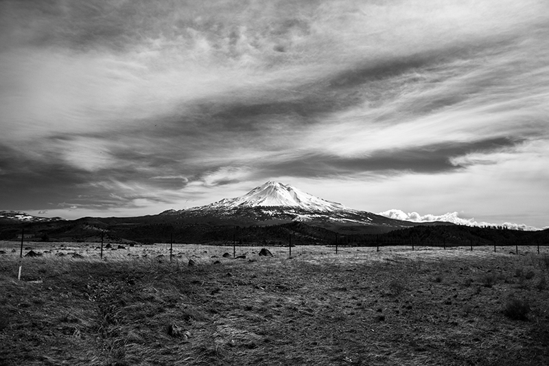 Snowy Mountain In Black And White Landscape Photo 2 NV Holden Photography